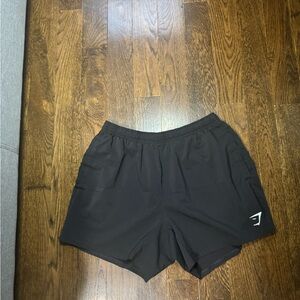 Gymshark Black Athletic Shorts